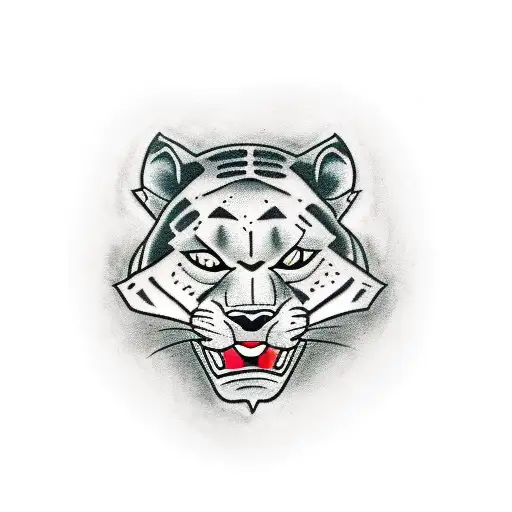 Black And Grey Panther