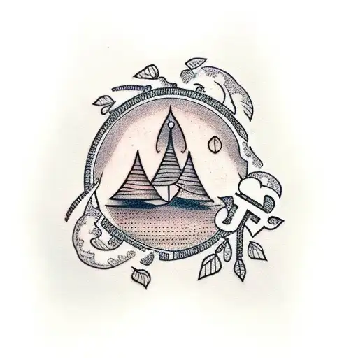 Tree Incorporating Letters A R T