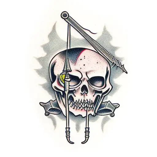 Grim Reaper And Justice Scales