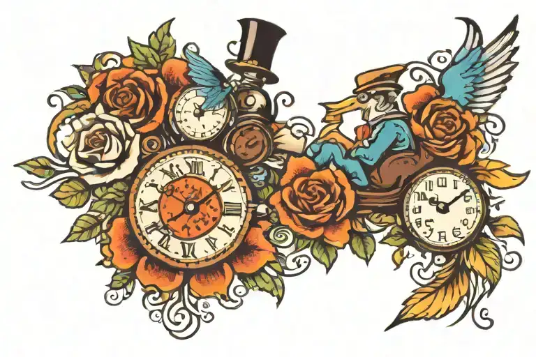 Children Time Running