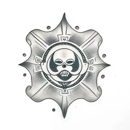 Disney Tribal Maltese Cross Pirate