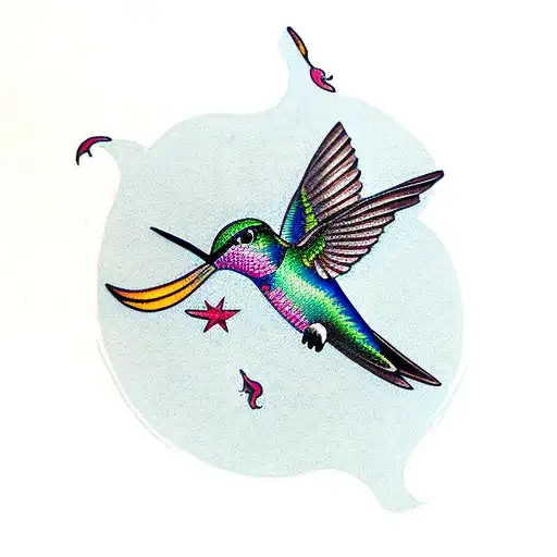 Flying Hummingbird