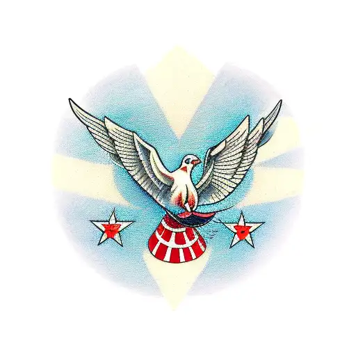 Dove With Coordinates