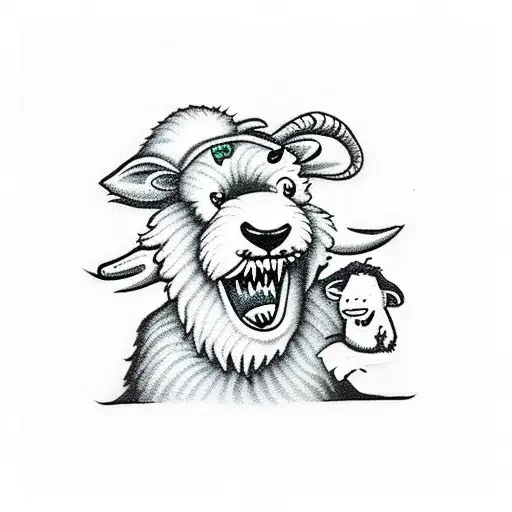 Sam Sheepdog Strangles Ralph Wolf While The Tasmanian Devil Steals All The Sheep