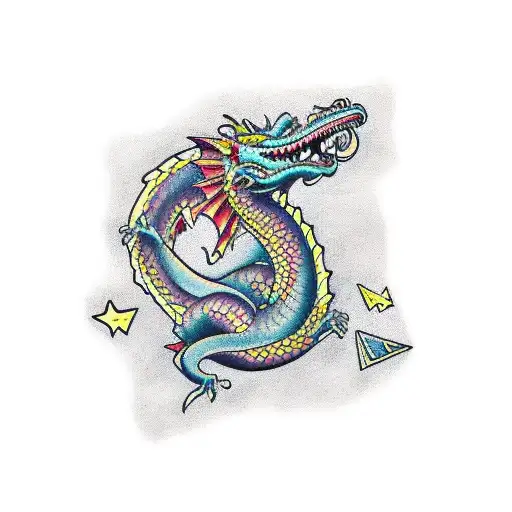 Life-life Dragon Sleeve