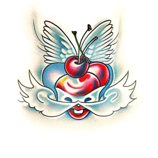 A Cherry Mixed With An Angel