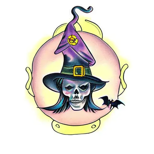 Vintage Witch Halloween