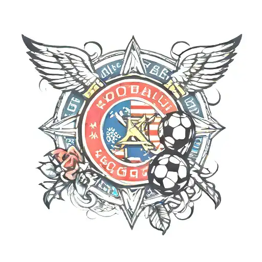 Football Club Logo Combined