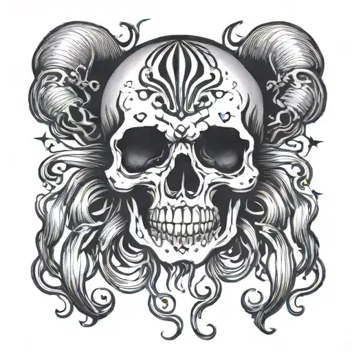 Skull Shaped Jellyfish