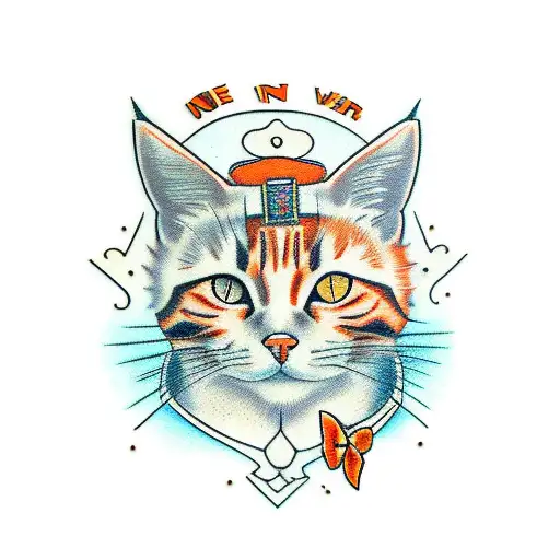 An Orange Cat In Men's 1920S Clothing