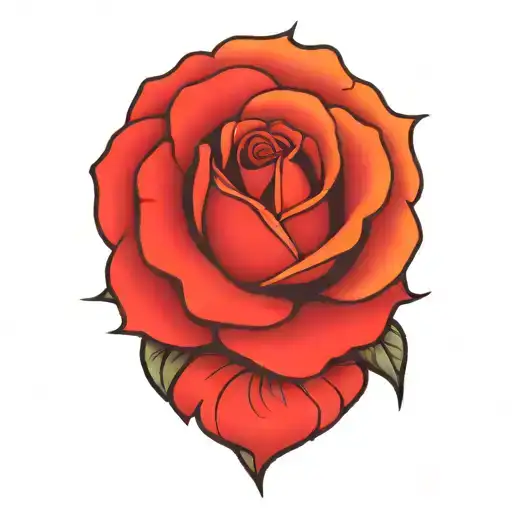 1 Rose Flower