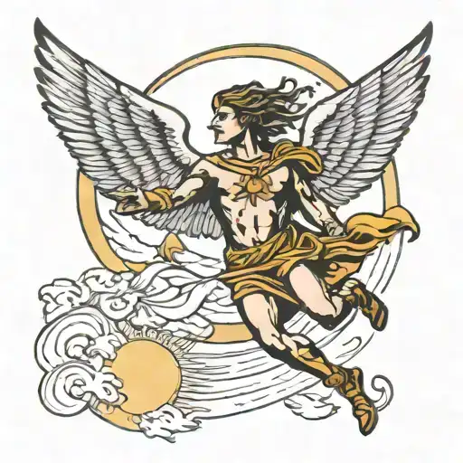 Icarus Falling From The Sun