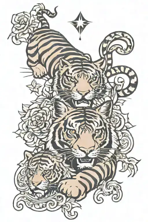 Tiger And Aquarius Zodiac Sign