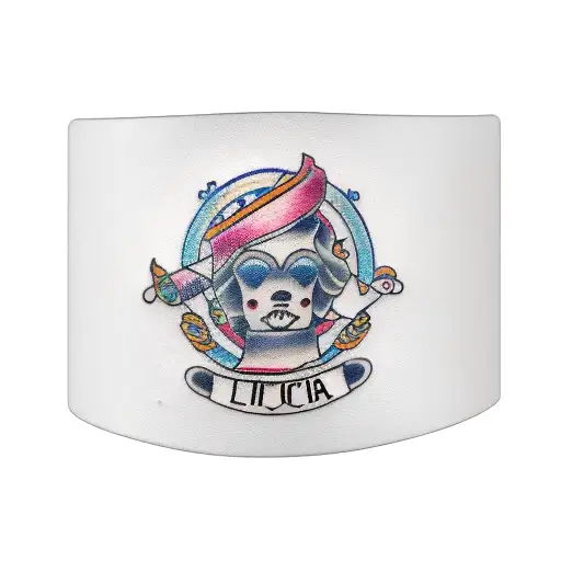 Tatoo Bracelet With Names Of My Sons Leticia And Gabriela