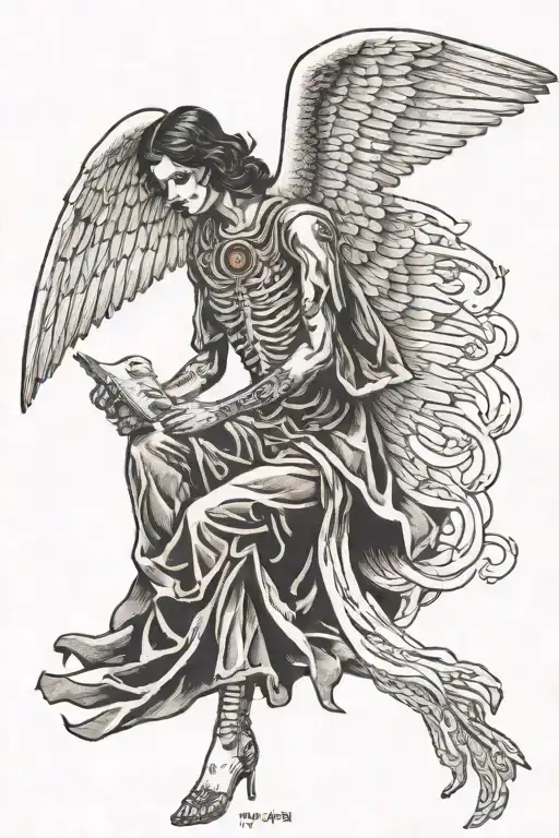 The Angel Of Death Sits On Every Word