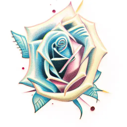 Rose Design For Elbow