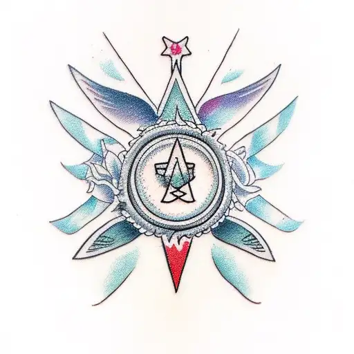 Gladioulus With Virgo Symbol