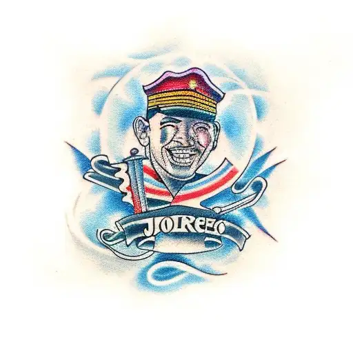 Tribute Tattoo For Brother Named Jamie