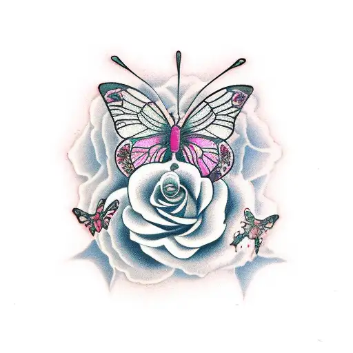 Rose Butterflies Suicide