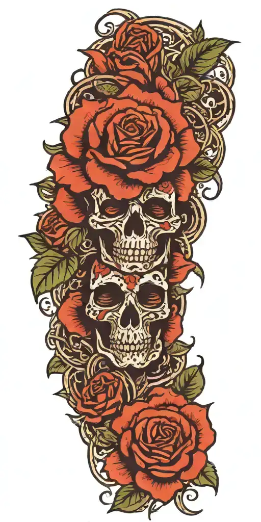 Roses Blooming Shaman Style