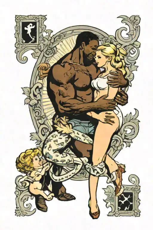 Big Black Muscular Man Nursing Nude Slim Young Fragile European Blonde Teenage Girl