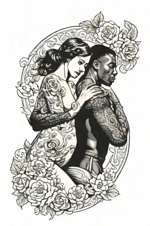 Nude Slim Young Pregnant European Blonde Teenage Girl And Muscular Black Man