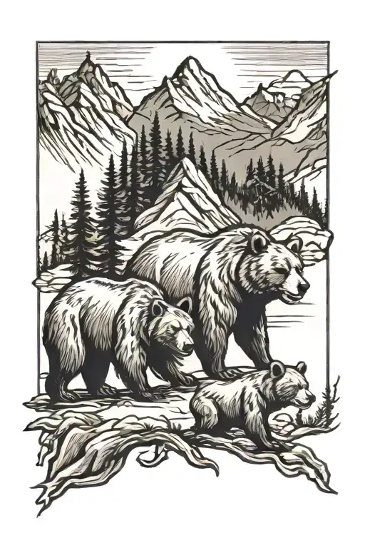 Bear Family Mountains