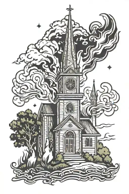 Nordic Church Burning