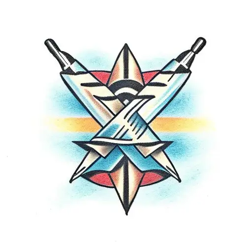 Arrow With The Word Live