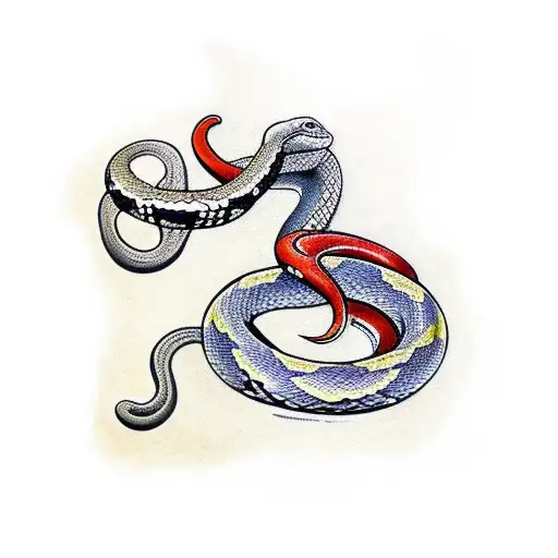 Snake Around The Body