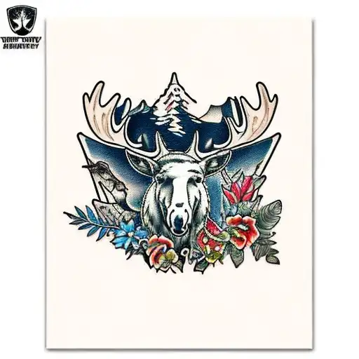 Pacific Northwest Nature And Moose