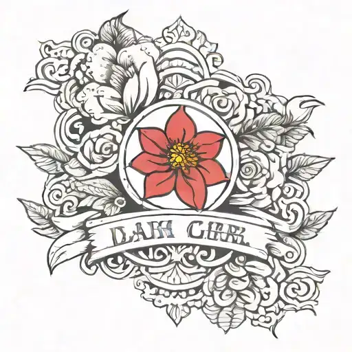 Laotian Phrase For Birth Of Baby Girl Tattoo