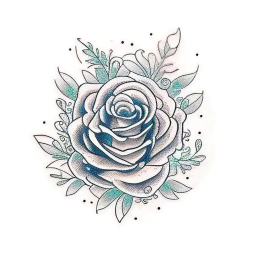 An Intricate Floral Arrangement With Hidden Radiology Tools Intertwined