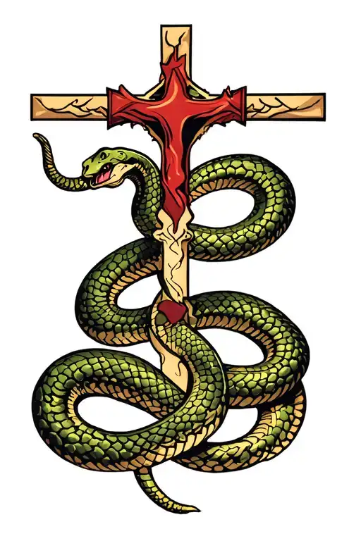 Anti Christ Snake Coiling