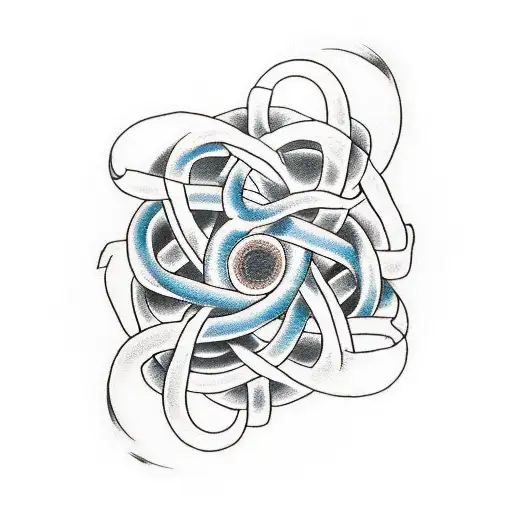 An Infinity Symbol Intertwined With Sunflowers And The Words 'I Am Enough'