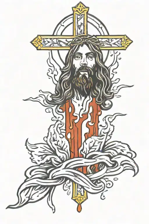 Jesus Blood Dripping