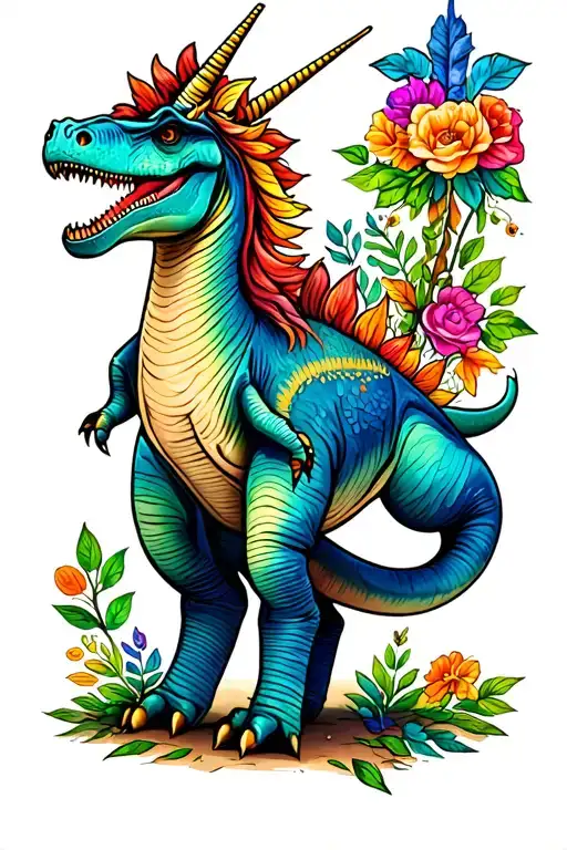 Unicorn Dinosaur