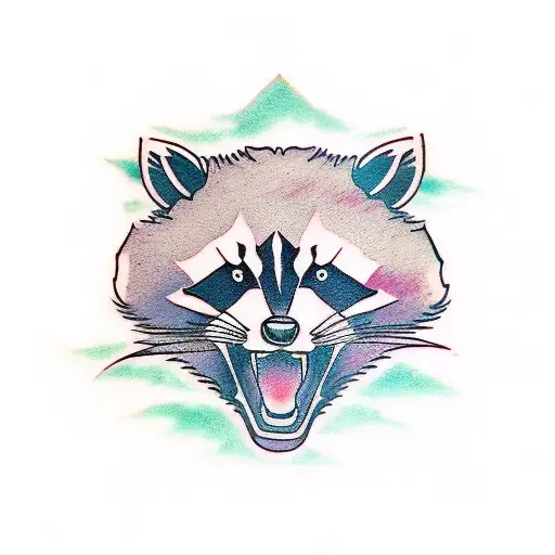 Whole Samurai Racoon