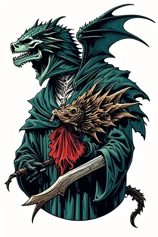 Show Me A Picture Of A Grim Reaper With A Draco How In The Draco For A