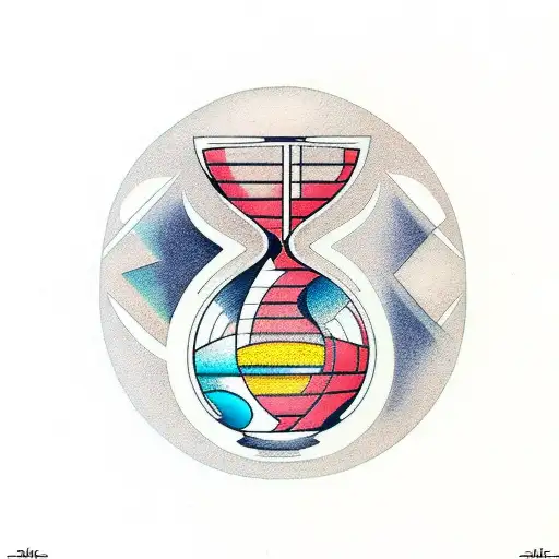 Hourglass Two Colors Combining