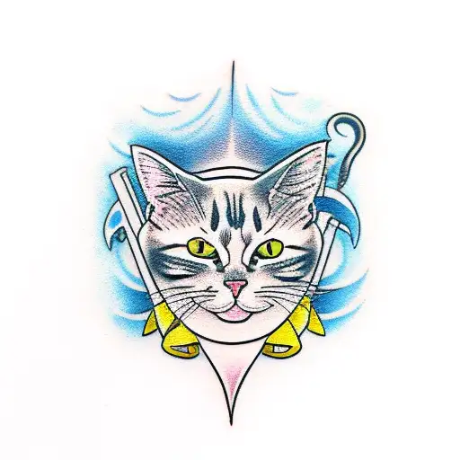 Cat With Kalashnikov