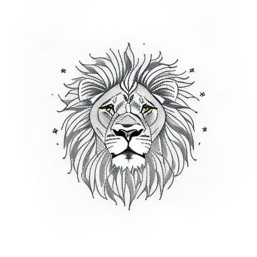 Lion With A Delicate Femiane Feeling