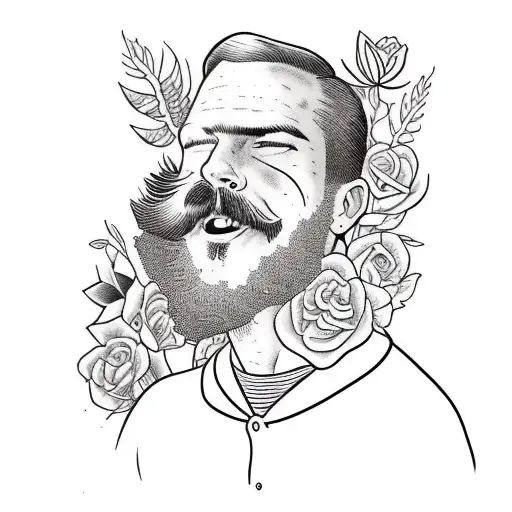 Old School Portrait Of An Gardener