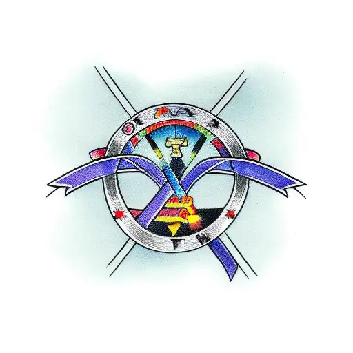 Ms Awareness Ribbon With For A Man And Date Of Diagnosis