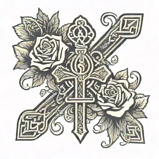 Money Rose Ankh Wolf