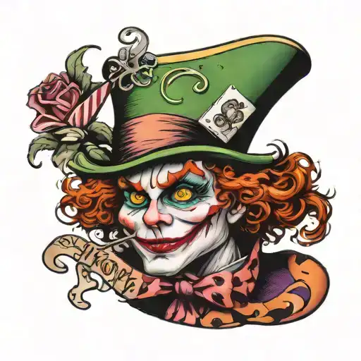 Mad Hatter Half Joker