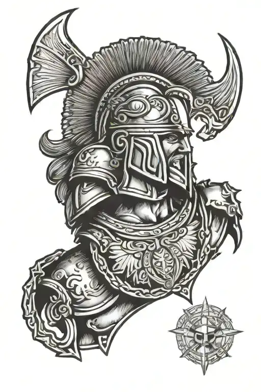 Loin Spartan Warrior