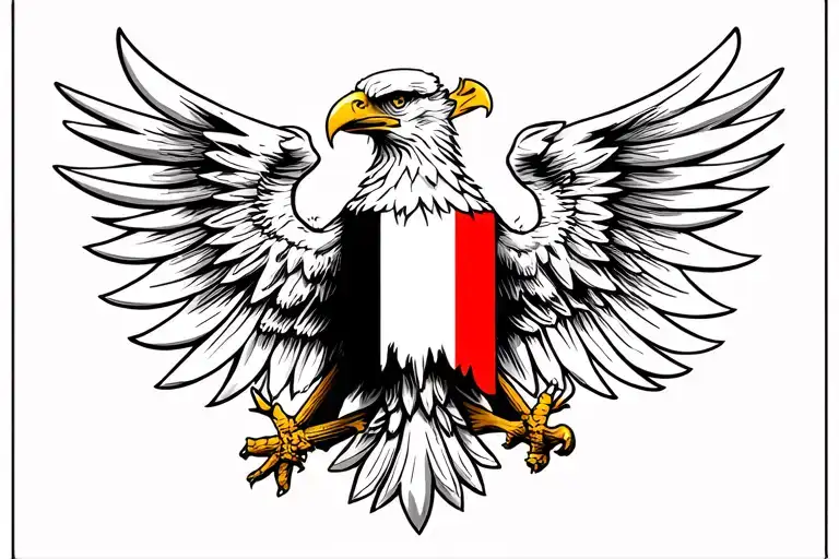German Flag German Eagle