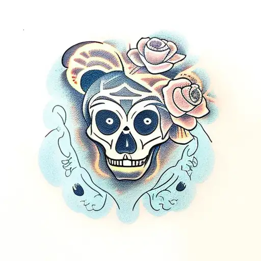 Skeleton In Bear Suit