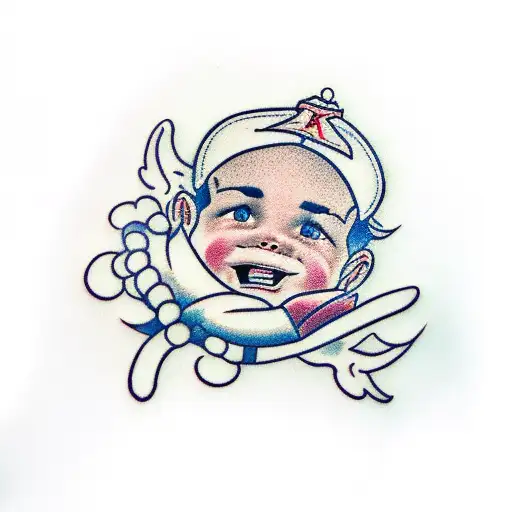 Boy Looking At Phoenix